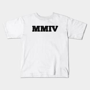 2004 Roman Numerals Kids T-Shirt